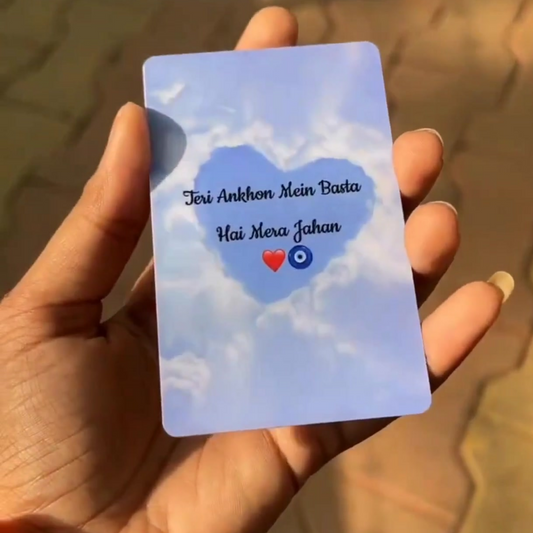 Special Message Wallet Card