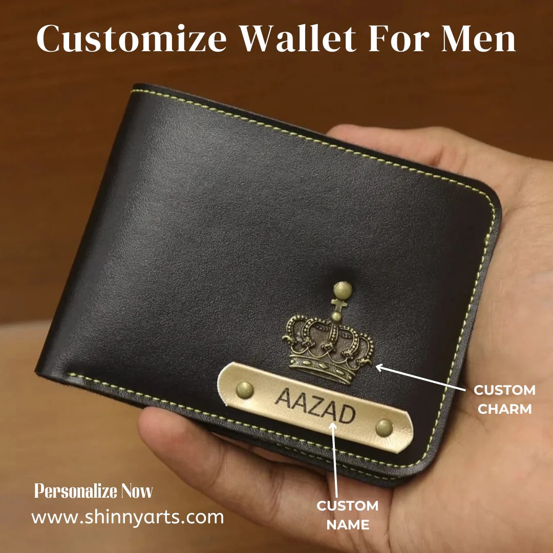 Personalise Wallet with Name & Charm