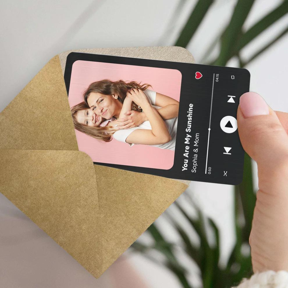 Song Dedication Wallet Card