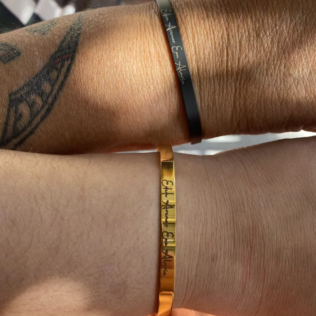 Custom Cuff Bangle | Unisex