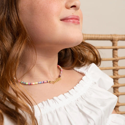 Rainbow Kids Name Necklace