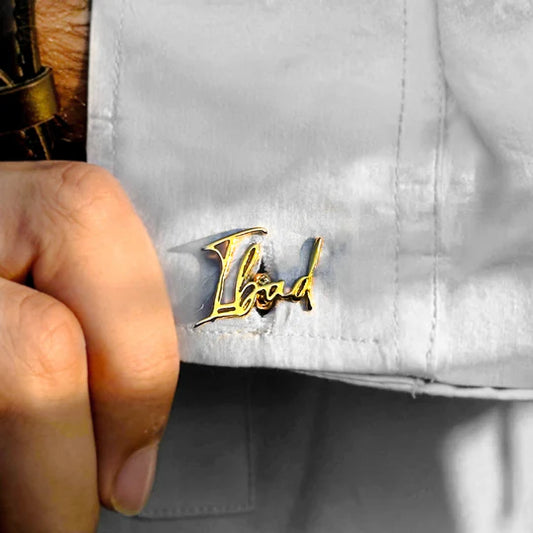 Minimalist Name Cufflinks