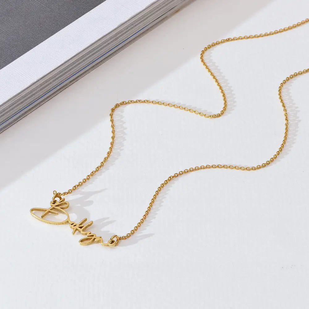 Minimalist Name Necklace – mirhajewels
