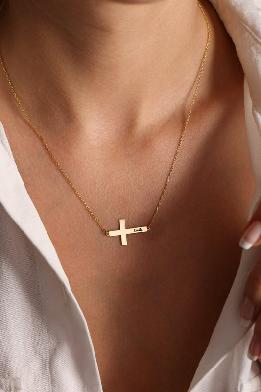 Cross Dainty Necklace for Women