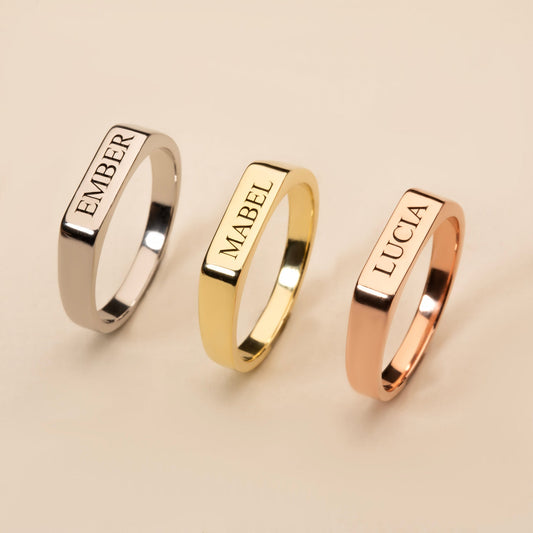 Custom Tiny Stacking Ring