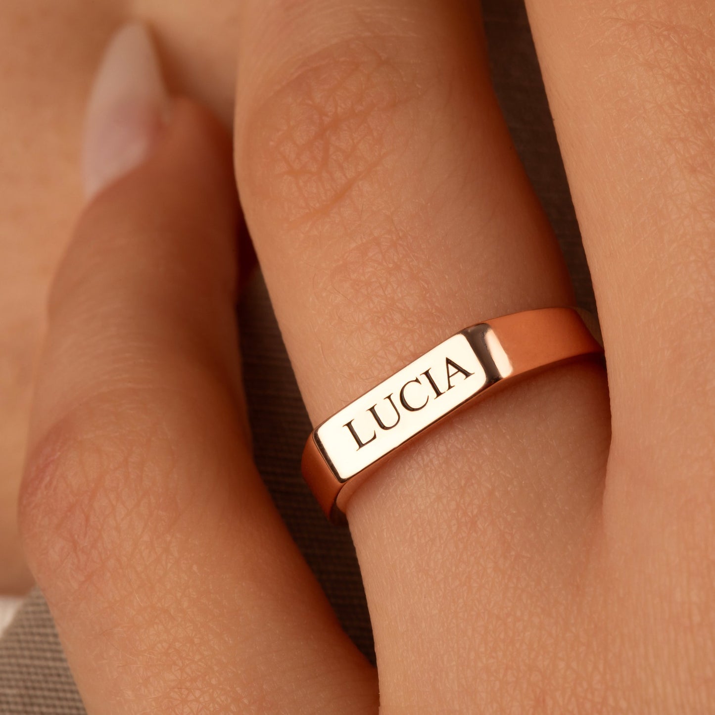 Custom Tiny Stacking Ring