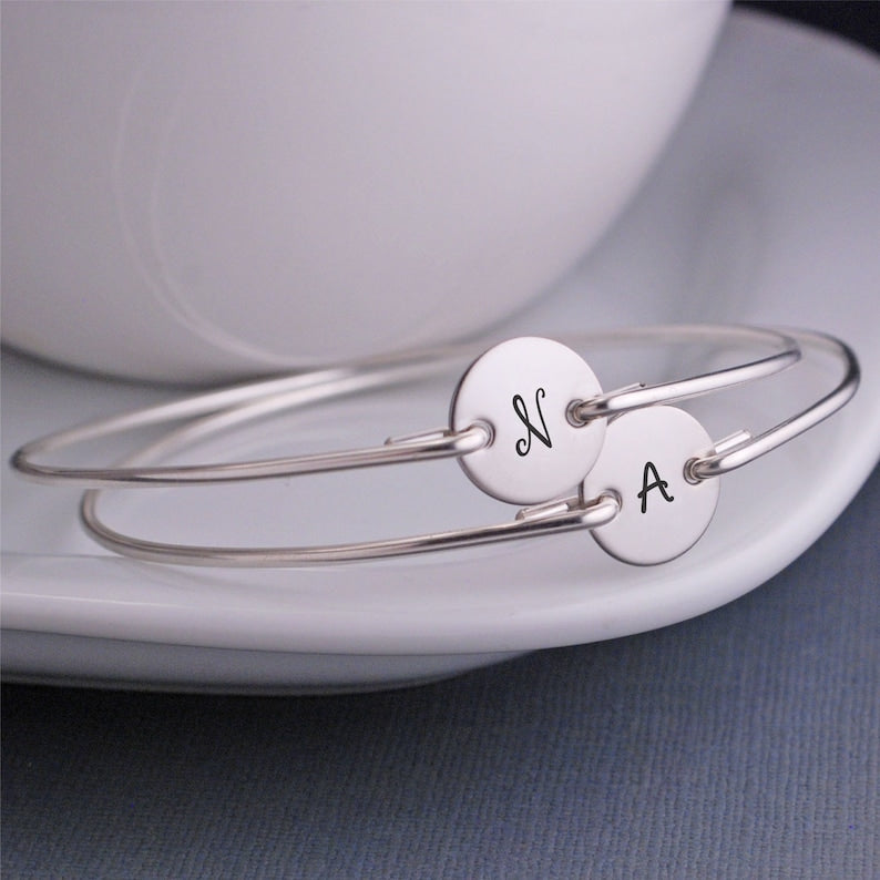 Simple Initial Bracelet