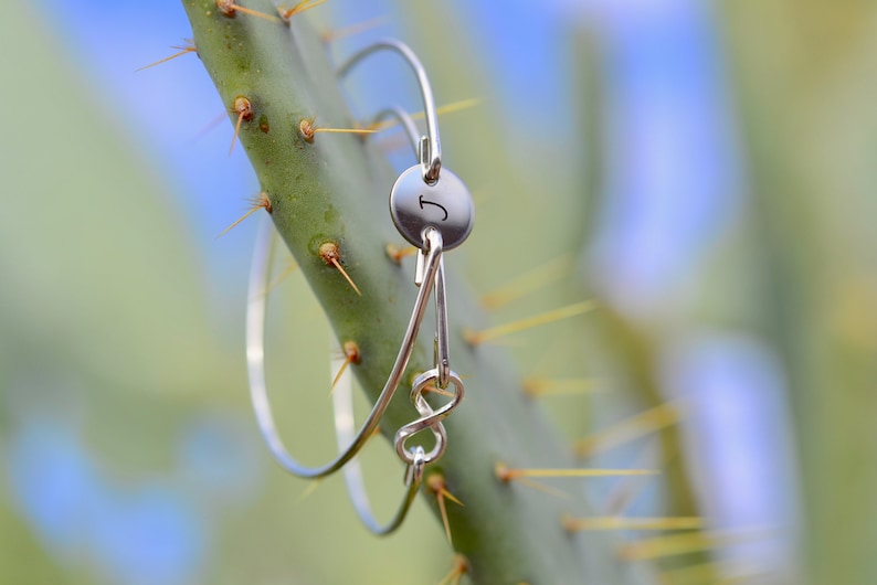 Simple Initial Bracelet