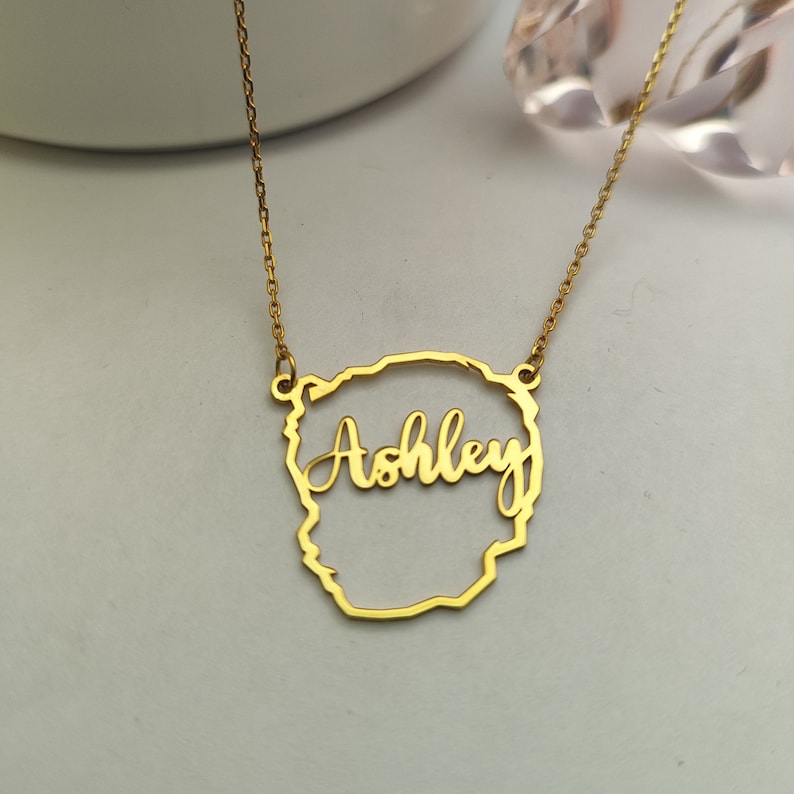 Face Charm Necklace