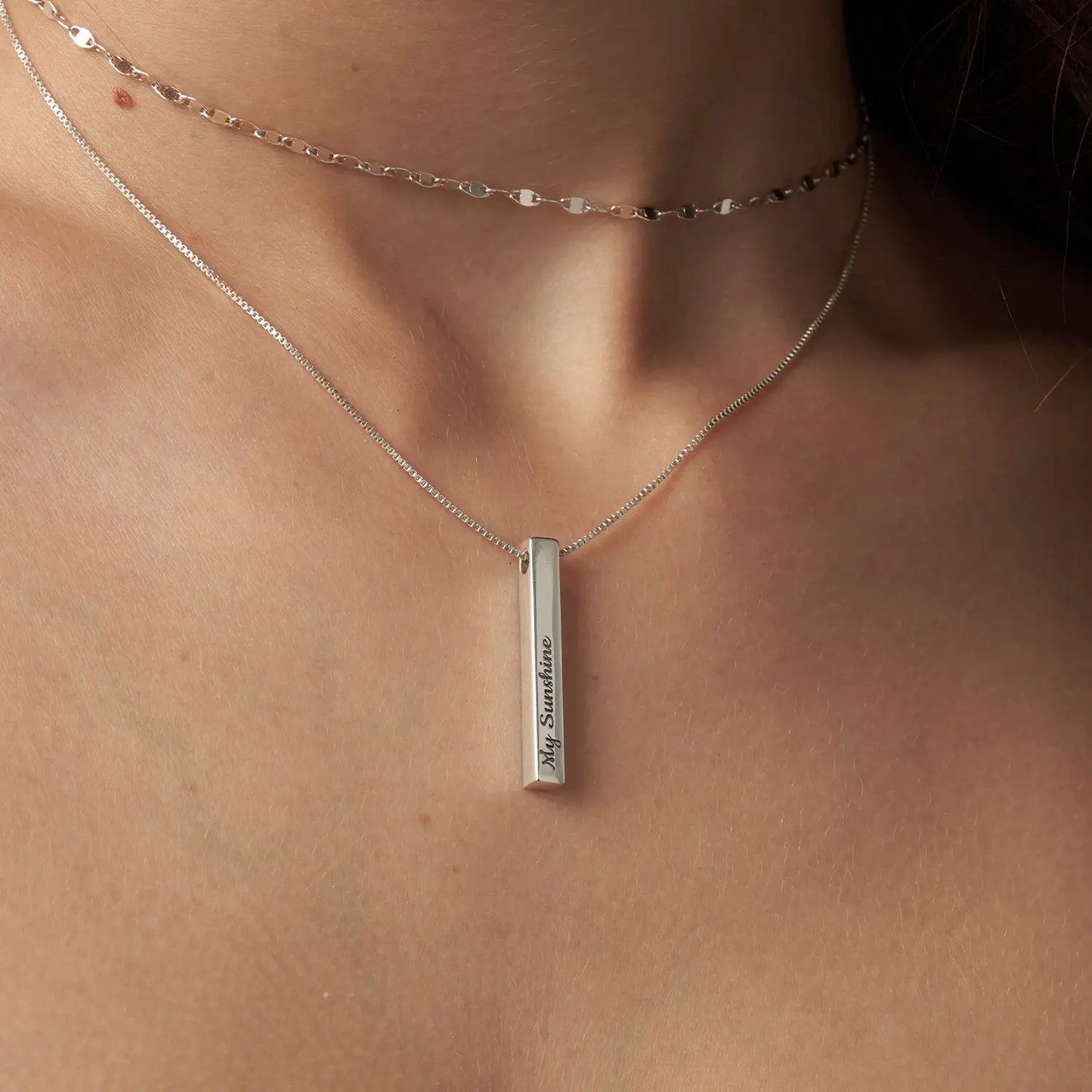 Personalized Bar Necklace