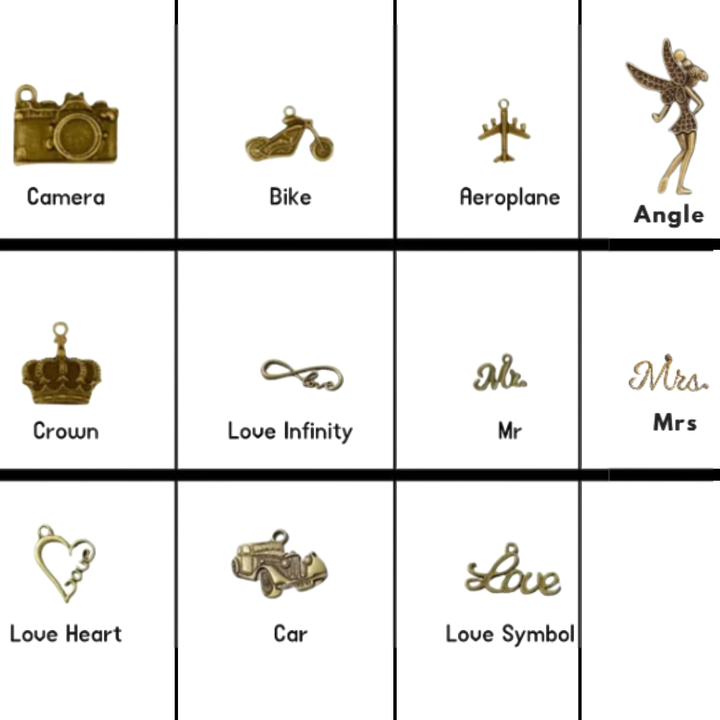 Personalized Passport Holder with Add-On Charms