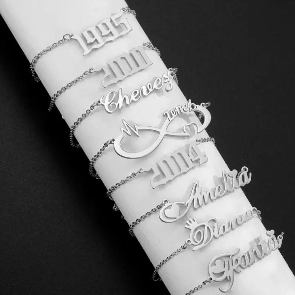 BUTTERFLY STYLE NAME NECKLACE