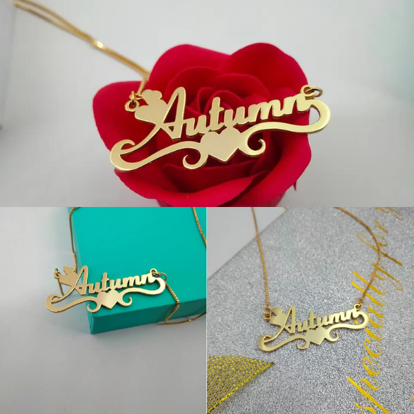 Autumn name clearance necklace