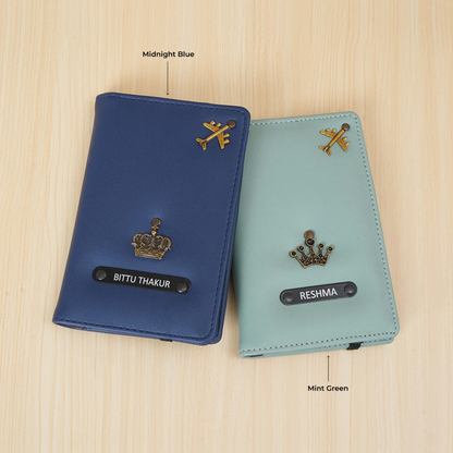Traveler’s Signature Passport Cover with Charm