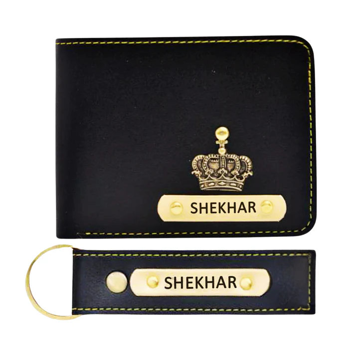 Customized Wallet and Keychain Combo