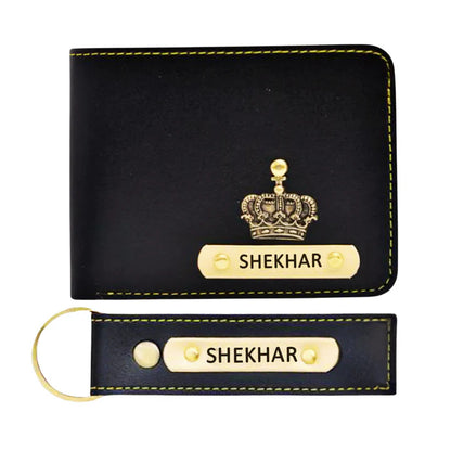 Customized Wallet and Keychain Combo