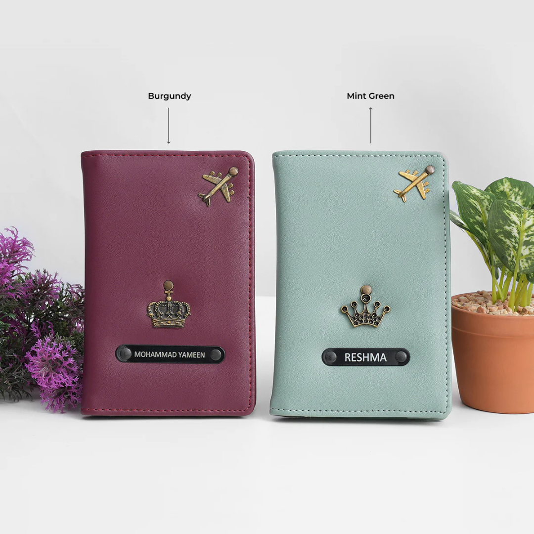 Traveler’s Signature Passport Cover with Charm