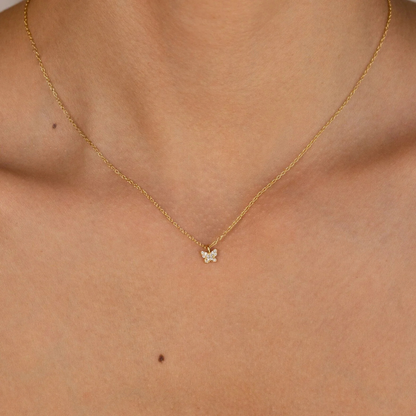 Dainty Heart Diamond Pendant