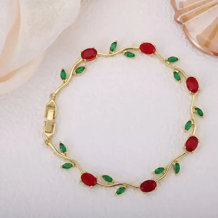 Floral Tulip Bracelet