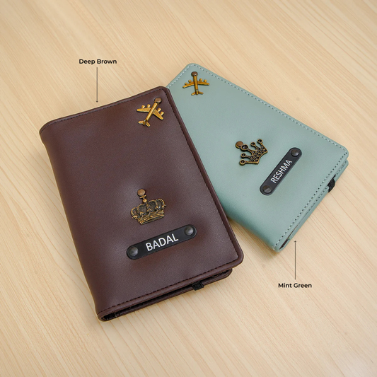 Traveler’s Signature Passport Cover with Charm