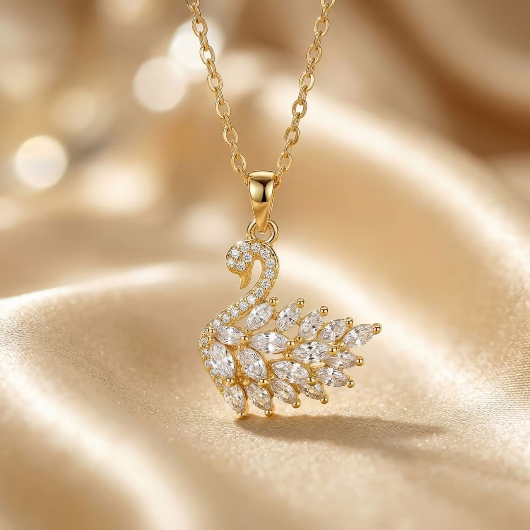 Viral Swan Necklace