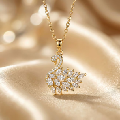 Viral Swan Necklace