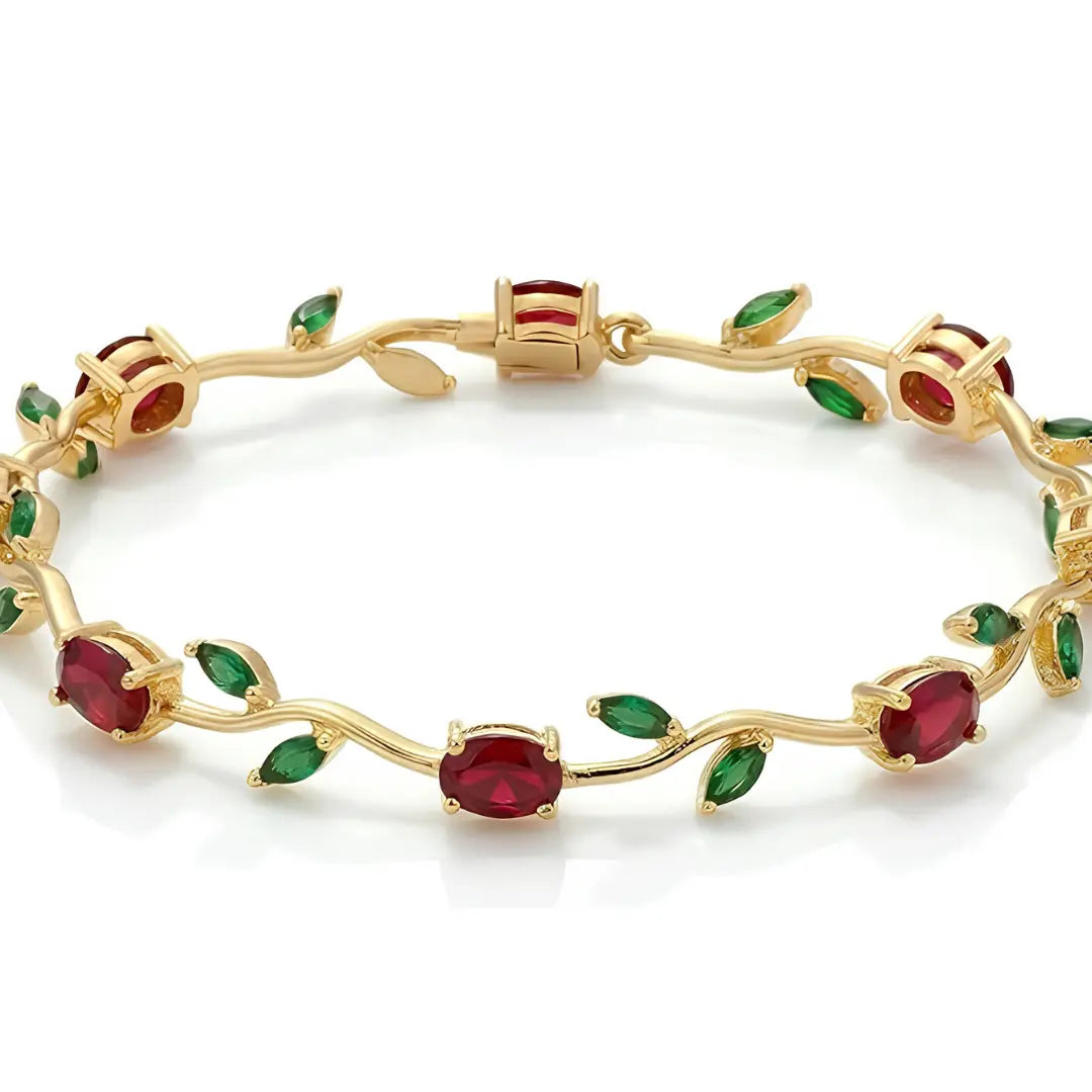 Floral Tulip Bracelet