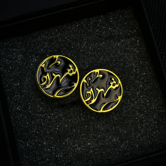 Arabic Calligraphy Cufflinks