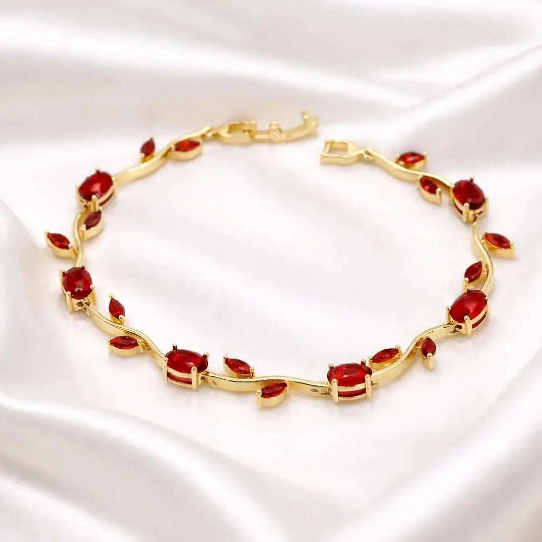 Floral Tulip Bracelet
