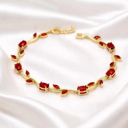 Floral Tulip Bracelet