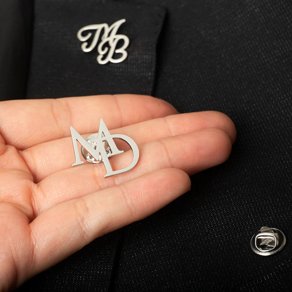 Custom Initial Coat Pin