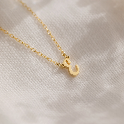 Initial Charm Necklace