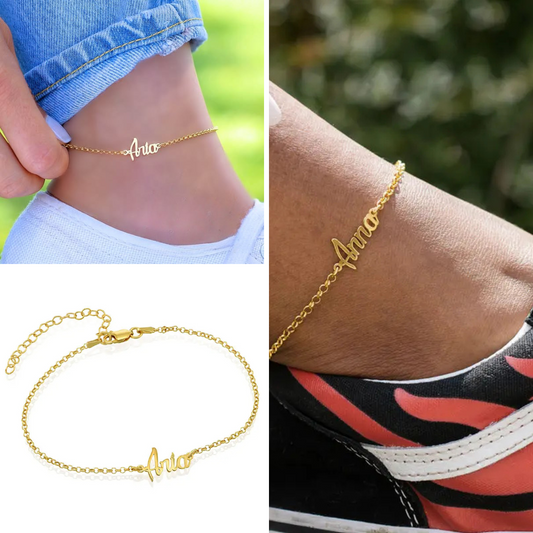 Personalised Name Anklet