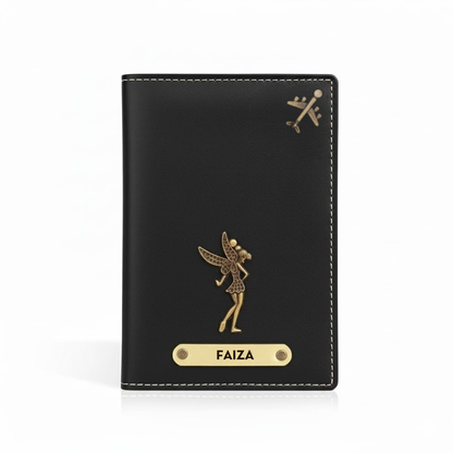 Personalized Passport Holder with Add-On Charms