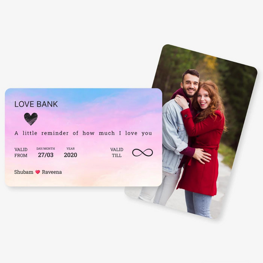 Long Bank Wallet Card