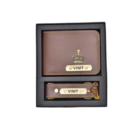 Customized Wallet and Keychain Combo