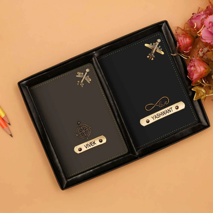 Personalized Passport Holder with Add-On Charms