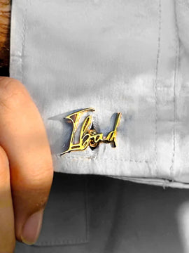 Minimalist Name Cufflinks