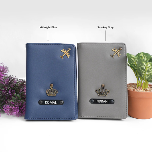 Traveler’s Signature Passport Cover with Charm