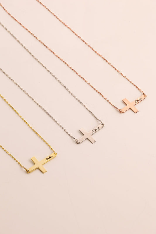 Cross Dainty Necklace for Women