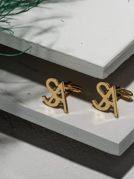 Initial letters Cufflinks