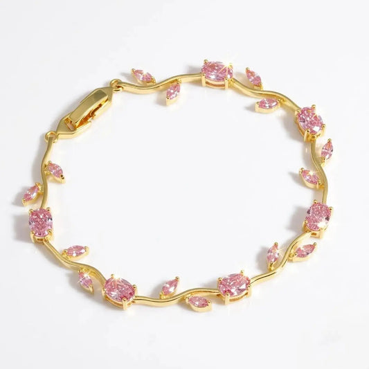 Floral Tulip Bracelet