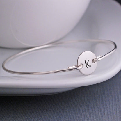 Simple Initial Bracelet