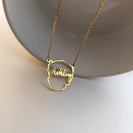 Face Charm Necklace