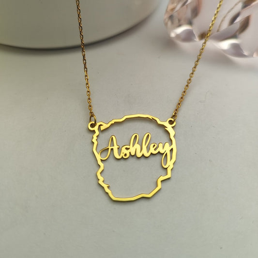 Face Charm Necklace