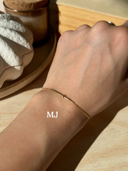 Personalise Morse Code Bracelet